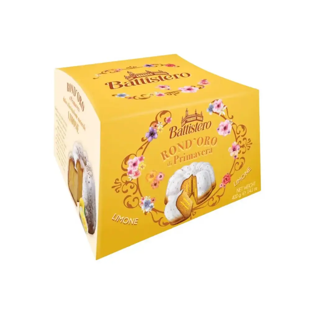 Кекс Battistero Rond'Oro di Primavera Limone 400 г