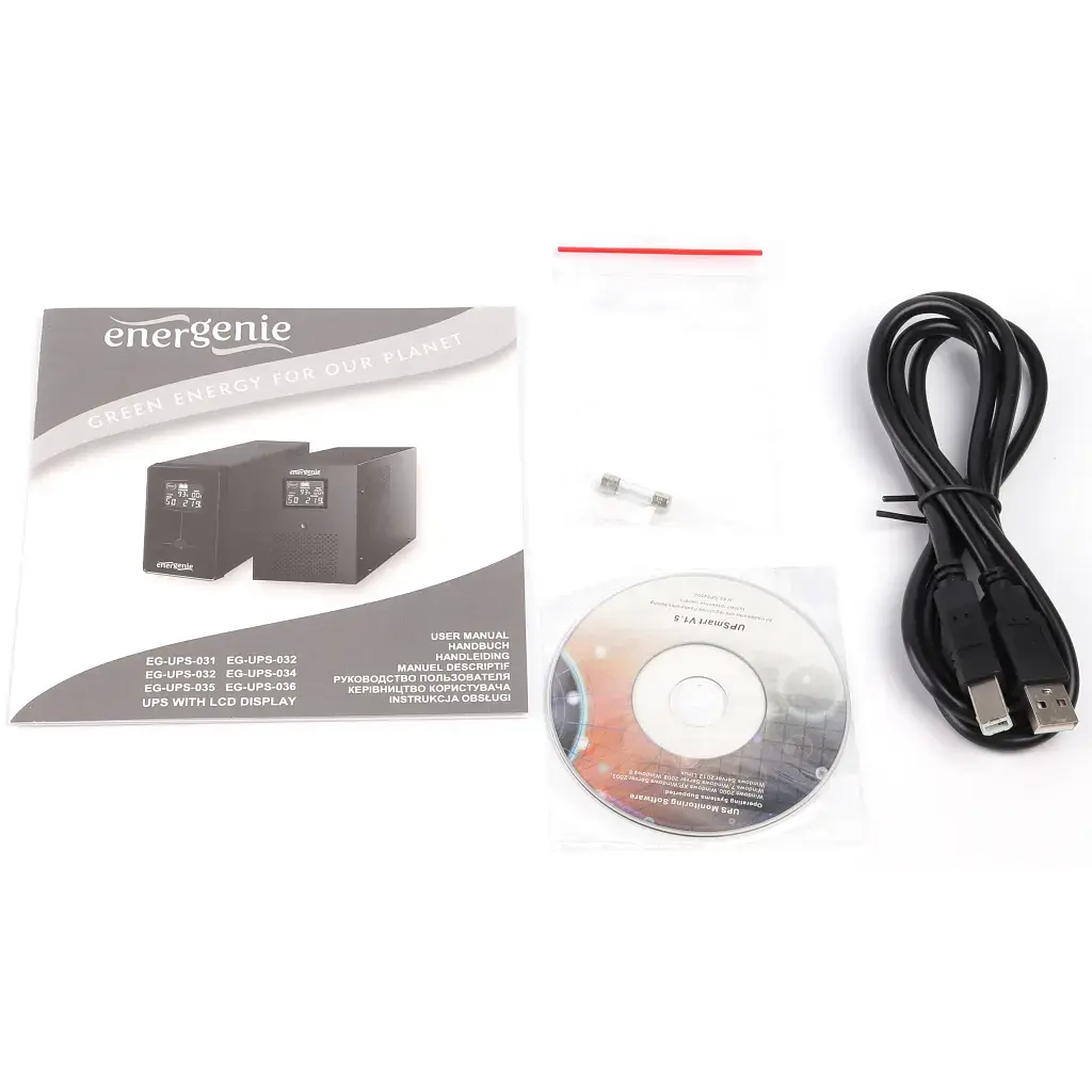 Пристрій безперебійного живлення EnerGenie EG-UPS-035 2000VA LCD (EG-UPS-035) - фото 3