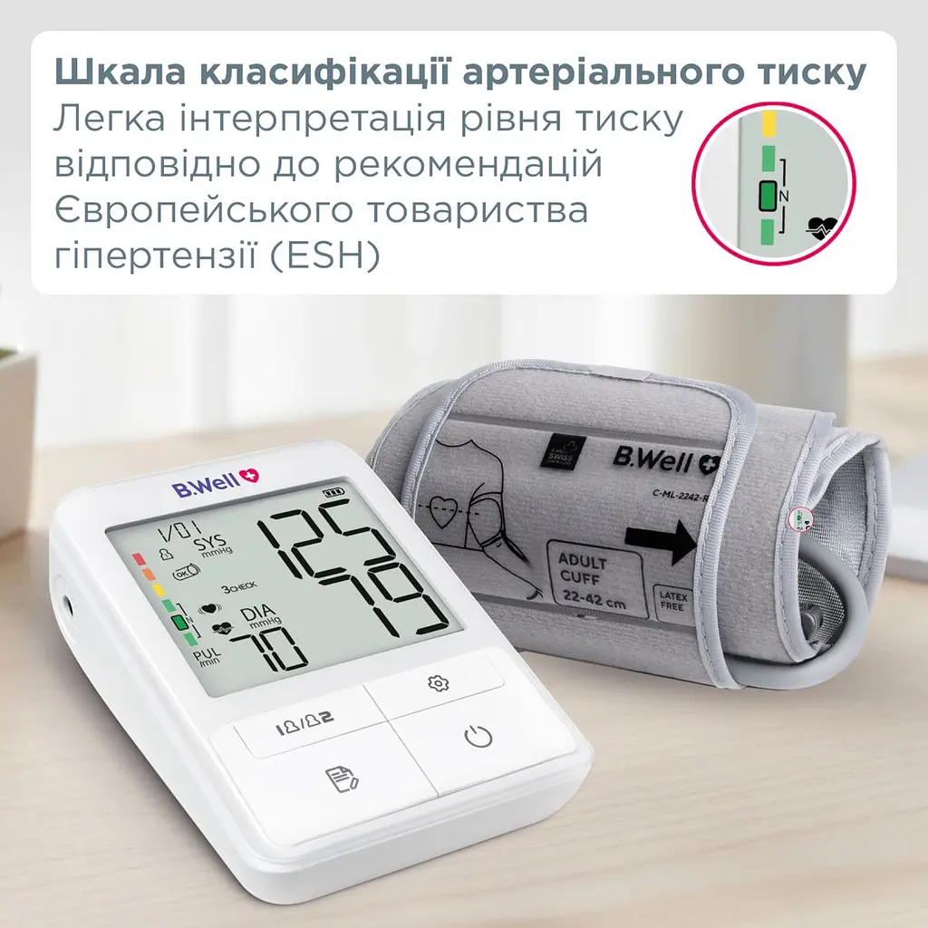 Автоматичний тонометр B.Well MED-58 (MED-58-2670) 16_2670 - фото 9