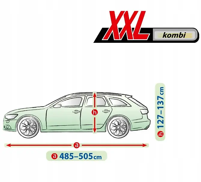 Тент автомобільний для Хечбека Універсала XXL 505 х 148 x 137 см Membrane Garage (5-4730-248-3050) - фото 2