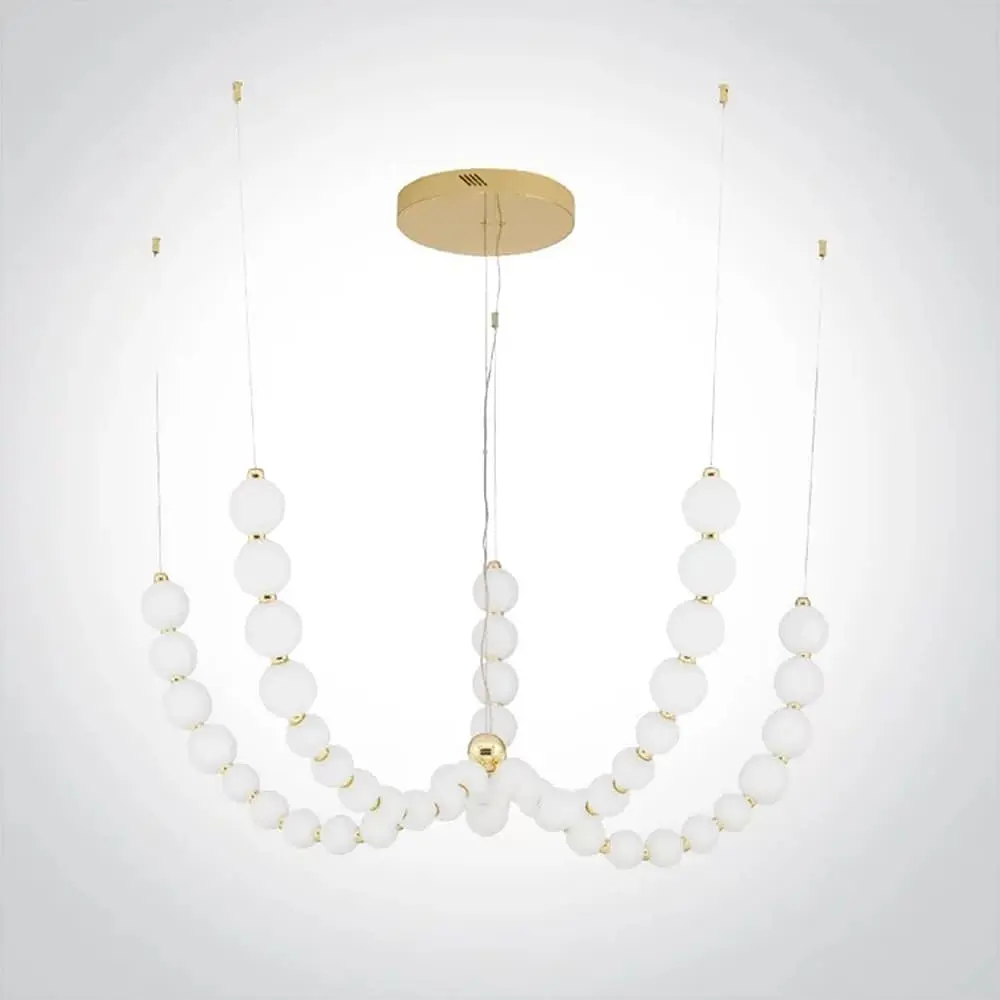 Люстра из серии Perla на 5 дуг с 3-мя световыми режимами | Line F | Ст. SG010/5 - фото 10