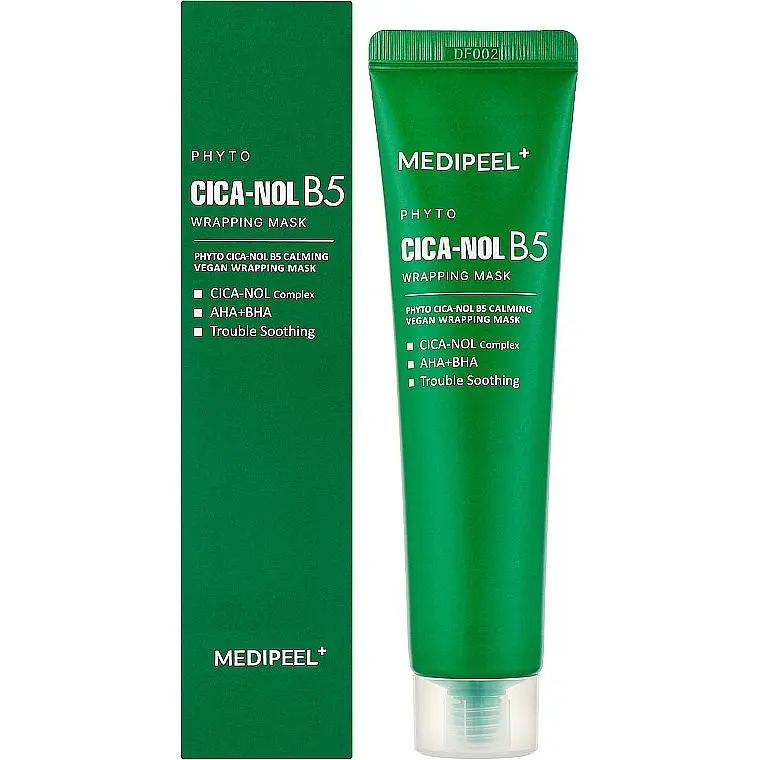 Маска-плівка для обличчя Medi-Peel Phyto Cica-Nol B5 Calming Vegan Wrapping Mask із заспокійливим ефектом 70 мл - фото 2
