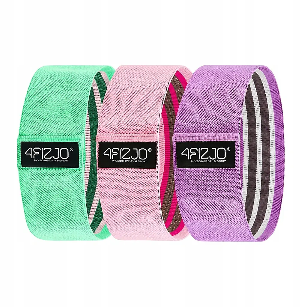Гумка для фітнесу та спорту 4Fizjo Hip Band із тканини 3 шт. 4FJ0296 (P-5907739312983) - фото 2