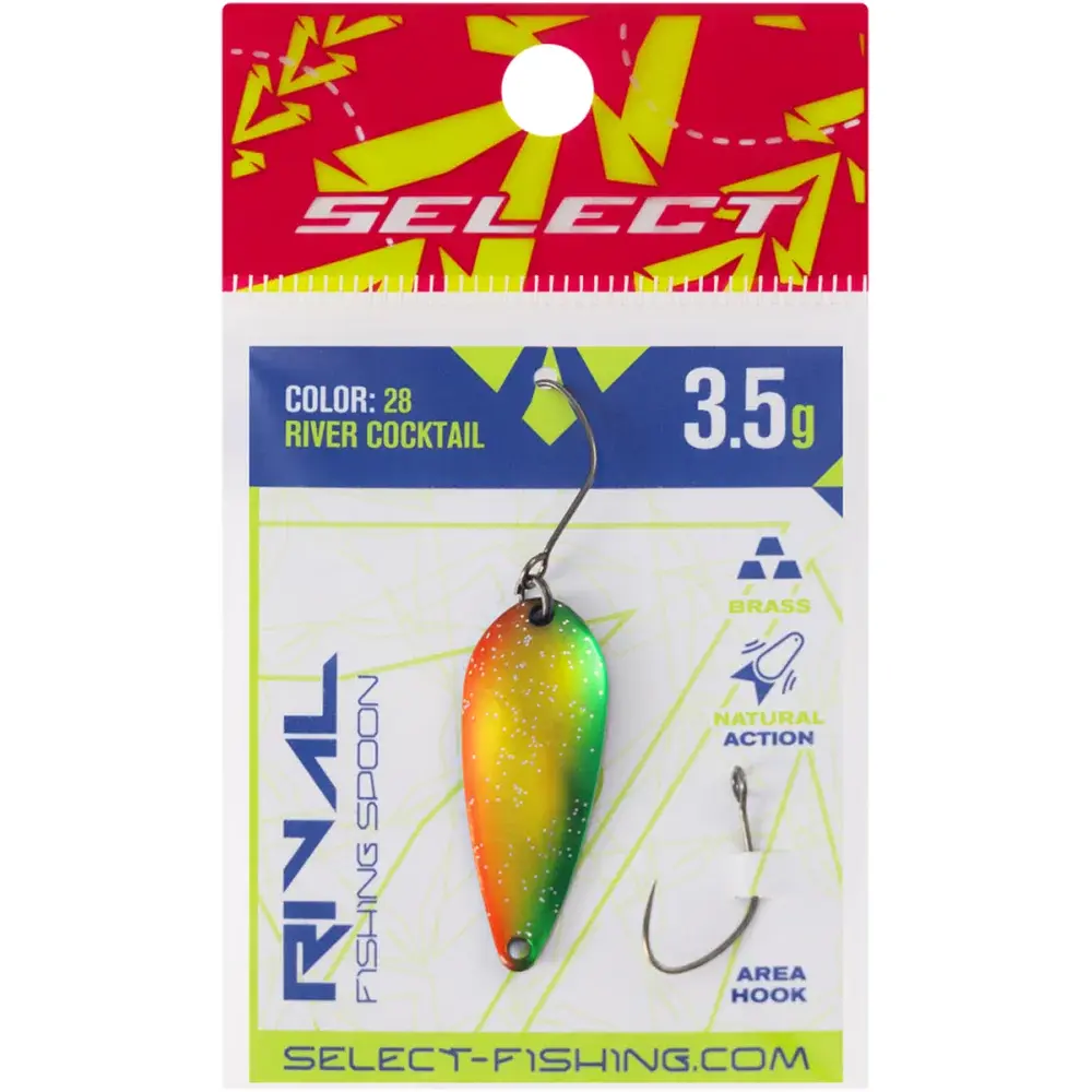 Блесна Select Rival 3.5g 34mm #28 River Cocktail - фото 2