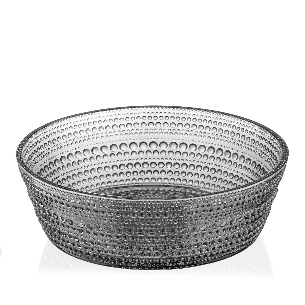 Салатник ARDESTO Verbena 18см, скло, сірий (AR5035) - фото 2