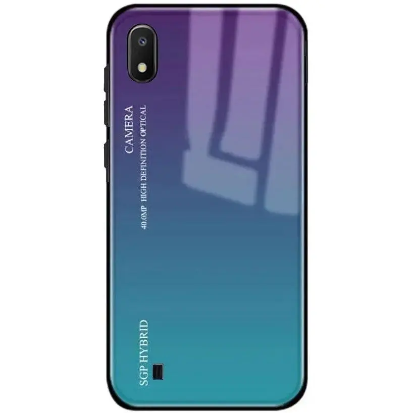 Чохол-бампер Primolux Gradient Glass для Samsung Galaxy A10 2019 (SMA105) Purple - фото 2