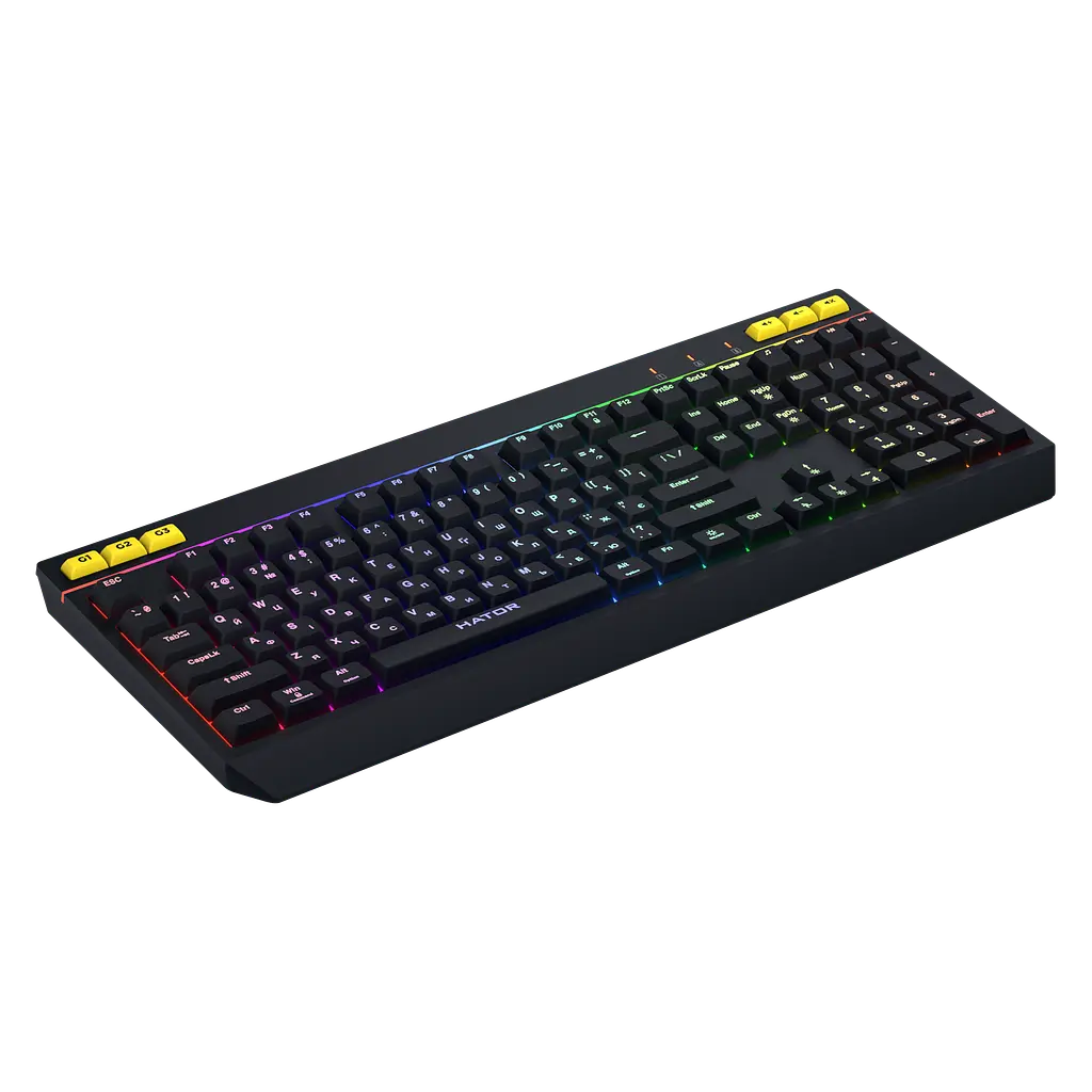 Клавіатура Hator Icefall RGB Black (HTK402UA) - фото 4