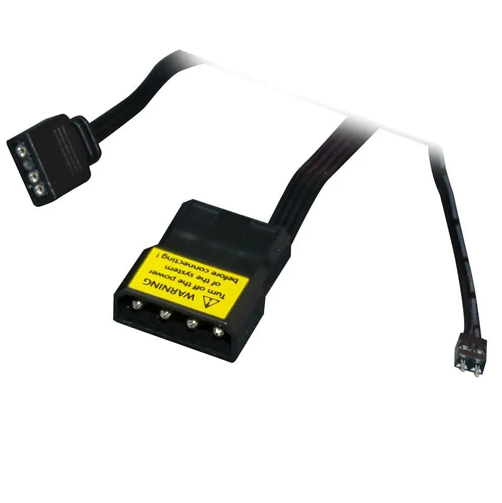 Хаб для управления RGB подсветкой Frime 6FAN port+1LED port (FLFH-6port6pinRF) - фото 4