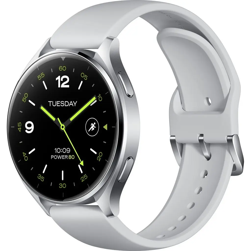 Смарт-годинник Xiaomi Watch 2 Sliver Case With Gray TPU Strap (BHR8034GL) (1025027) - фото 2