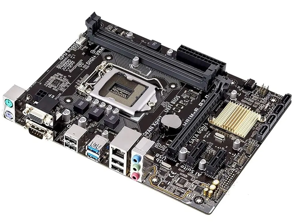Материнська плата ASUS H81M-E R2.0 (H81M-E R2.0) (Socket 1150, Intel H81, Micro-ATX) Б/в - фото 3