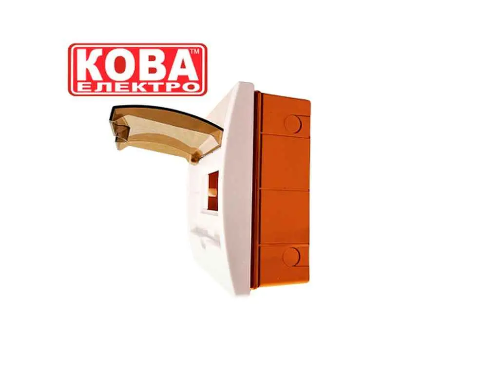 Корпус модульний КОВА внутрішній 8 модулів IP40 пластик КМП-8 В - фото 4