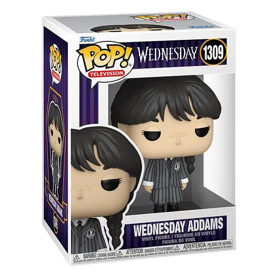 Фигурка Funko Pop Фанко Поп Венздей Аддамс Wednesday Addams 10 см W WA 1309 - фото 3