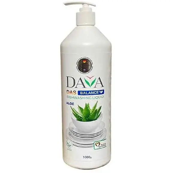 Засіб для миття посуду DAVA BALANCE 1л Екологічний з екстрактом алое