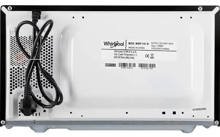 Микроволновая печь Whirlpool MWP101B - фото 7