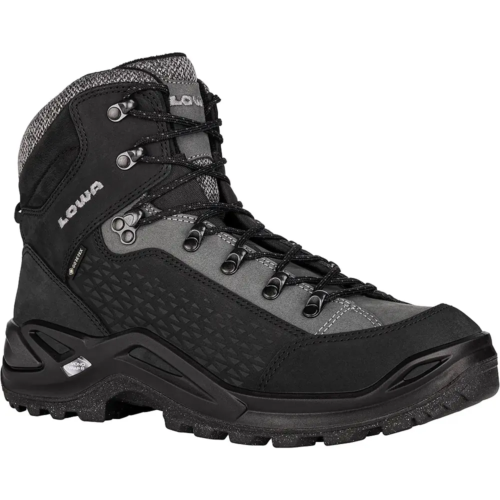 Ботинки мужские Lowa Renegade Warm GTX Mid 44,5 Черный-Серый - фото 6