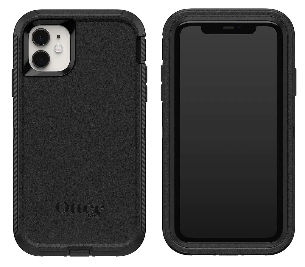 Чохол протиударний з кліпсою OtterBox Defender Series 77-62457 для iPhone 11 (6.1") Black - фото 3
