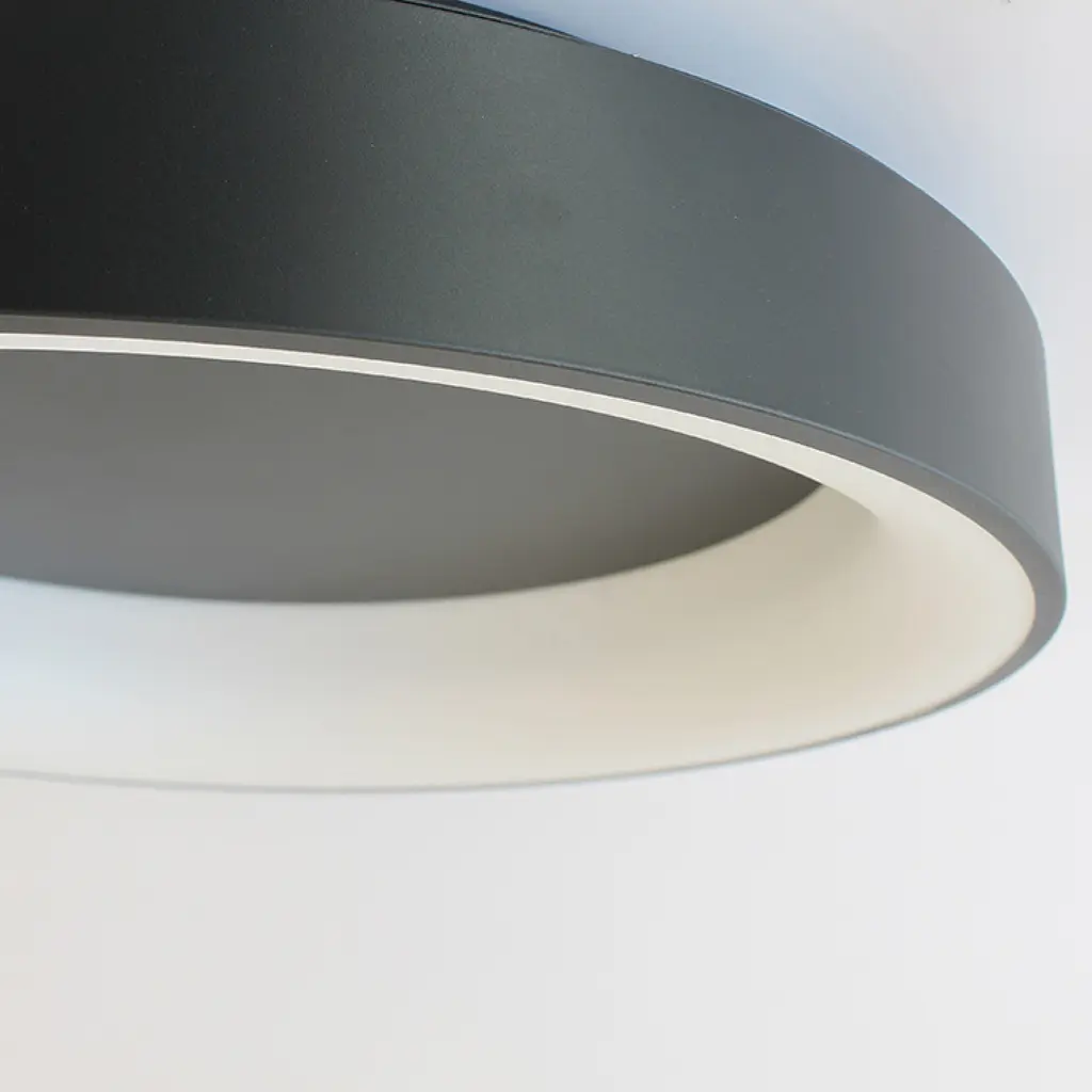 Стельовий світильник Friendlylight Rim 60 LED 3000K Black FL2095 - фото 3
