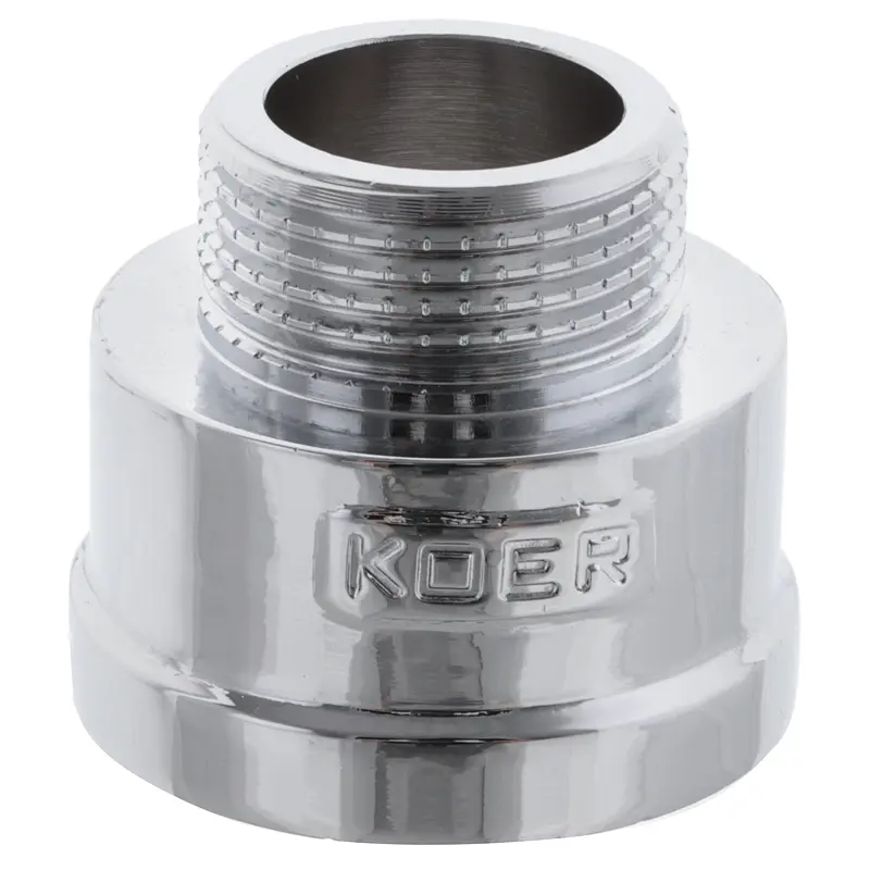 Перехідник (коннектор) Koer 3/4 "х1" (хром) Kf.A0810.Chr KF0136 - фото 2