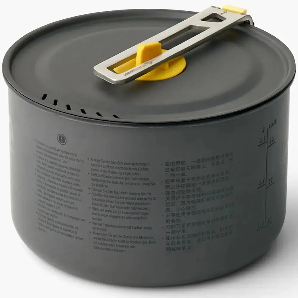 Набор посуды Sea To Summit Frontier UL One Pot Cook Set 2P (1033-STS ACK027031-122102) - фото 8