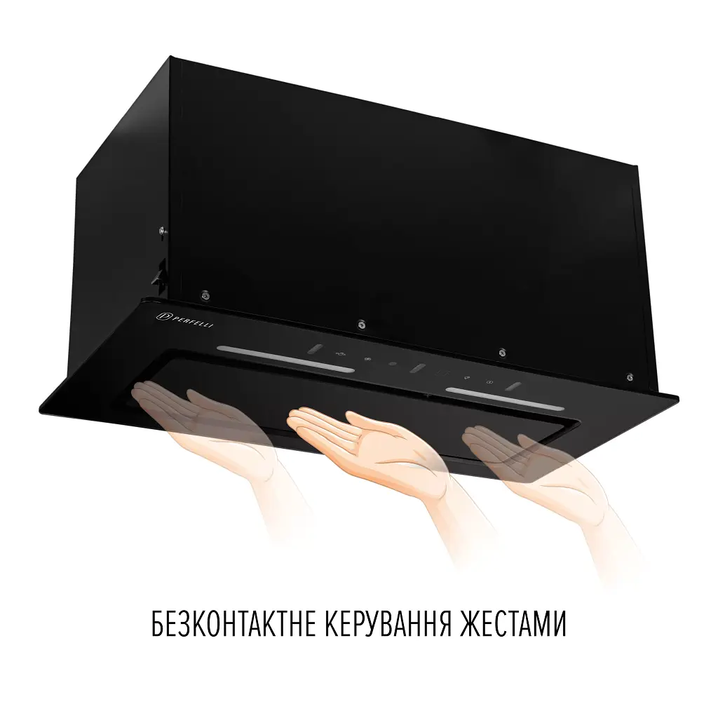 Вытяжка полновстраиваемая PERFELLI NUOVA 6QWRB NERO SILENZIO - фото 4