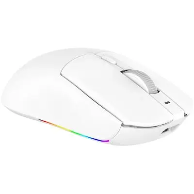 Компьютерная мышка Ajazz AJ139 V2 MC Wireless/Bluetooth/USB White (AJ139-V2-MC-W) - фото 4