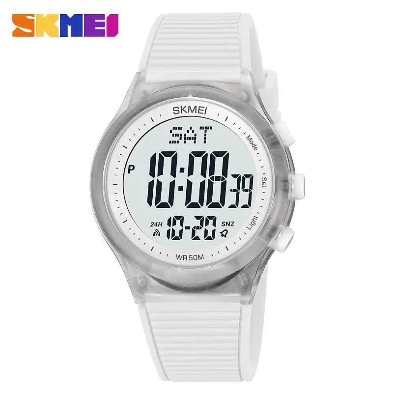 Наручний годинник чоловічий Skmei 1980 White, 1980WT (18470) - фото 2
