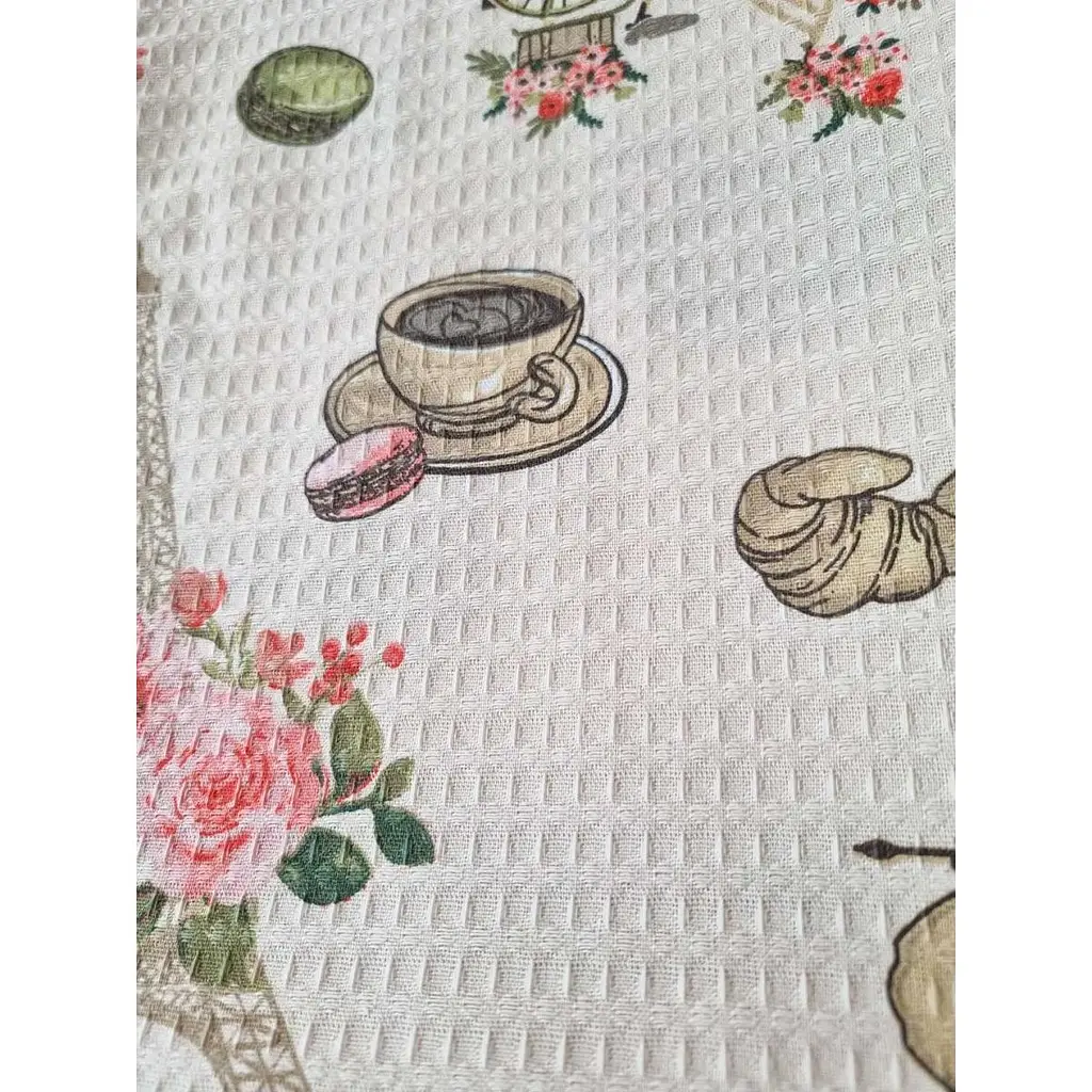 Полотенце вафельное Прованс Paris 46х60 см (40486) - фото 2