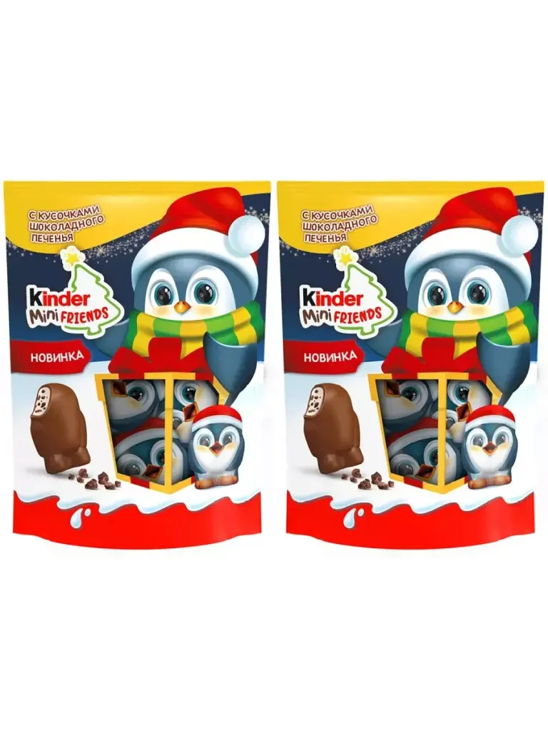 Набір цукерок Kinder Mini Friends Knusperkeks, 122г - фото 3