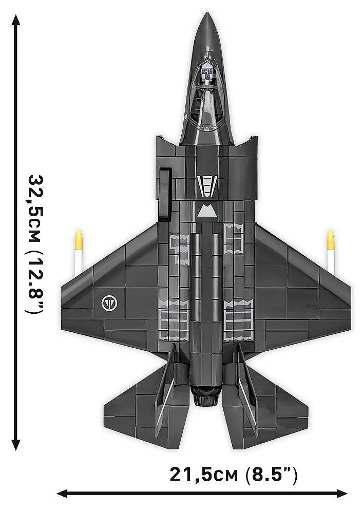 Конструктор COBI літак 1:48 F-35A LIGHTNING II 5831 - фото 4