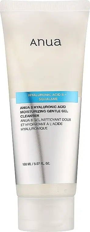 Зволожувальний гель для вмивання 150 мл Anua 8 Hyaluronic Acid Hydrating Gentle Foaming Cleanser