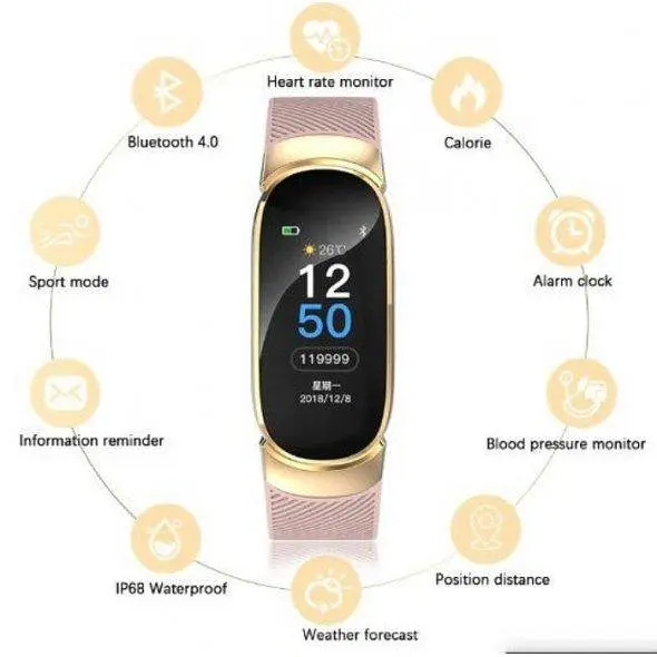Умные часы Smart Victory Band Pro Beige - фото 5