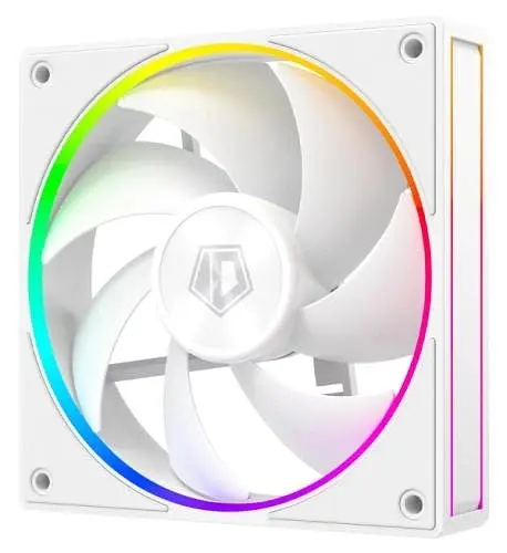 Вентилятор 120 мм, AF-127-ARGB-W TRIO, White, 3 шт ID-Cooling teh0028668 - фото 3