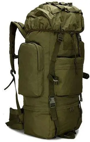 Великий рюкзак з дощовиком 65L Combat 32х20х75 см sum0024125 - фото 3