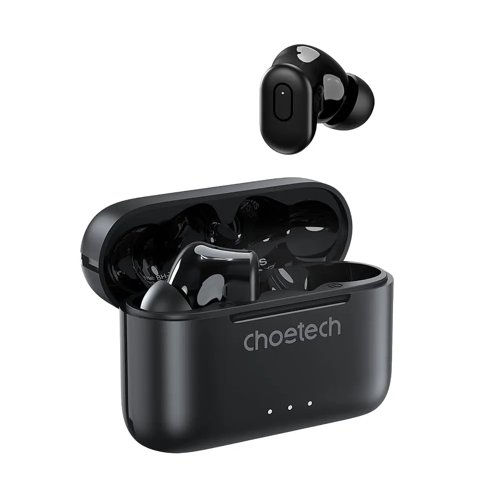 Беспроводные наушники Choetech BH-T15 Black TWS, Bluetooth 5.2, ANC+ENC (43-00137) - фото 3
