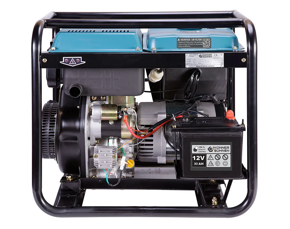 Генератор дизельний Konner&Sohnen 7/7.5 кВт KS 9100HDE-1/3 ATSR - фото 4