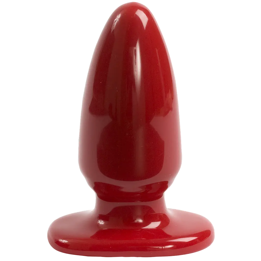 Анальна пробка-втулка Doc Johnson Red Boy - Large 5 Inch, макс. діаметр 5,5 см