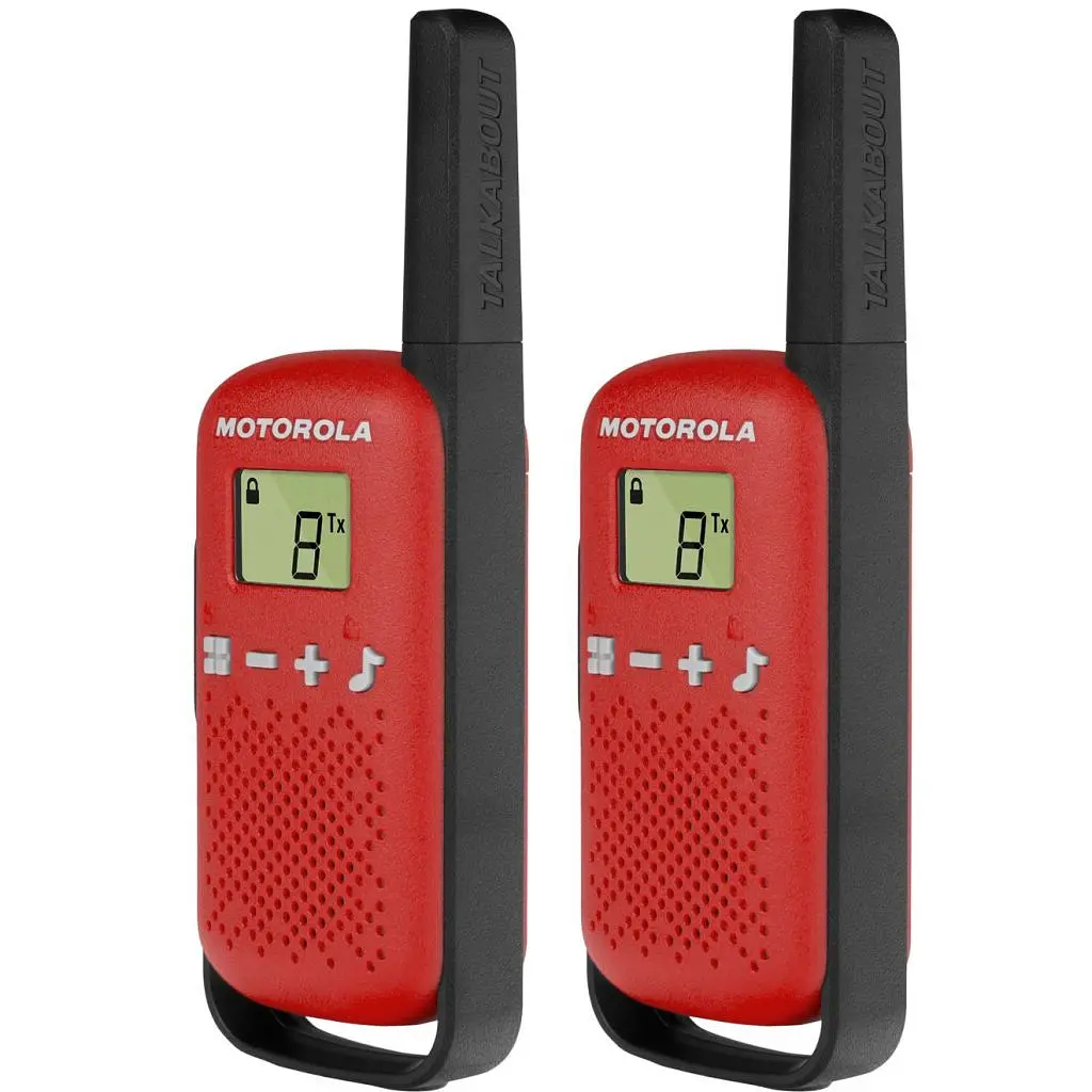 Рація Motorola TALKABOUT T42 Twin Pack (B4P00811RDKMAW) Red [76635] - фото 3
