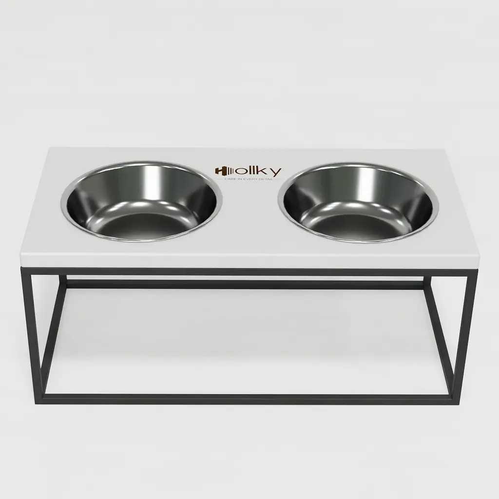 Hollky Base XL20 — миски на підставці для великих собак (2 × 1,8 л) - фото 7