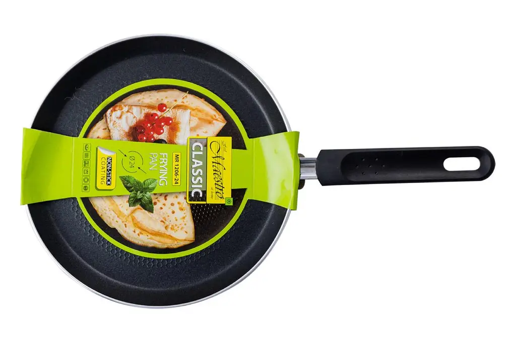 Сковорода млинна антипригарна Maestro 24 см MR-1206-24 алюміній термостійка емаль - фото 6