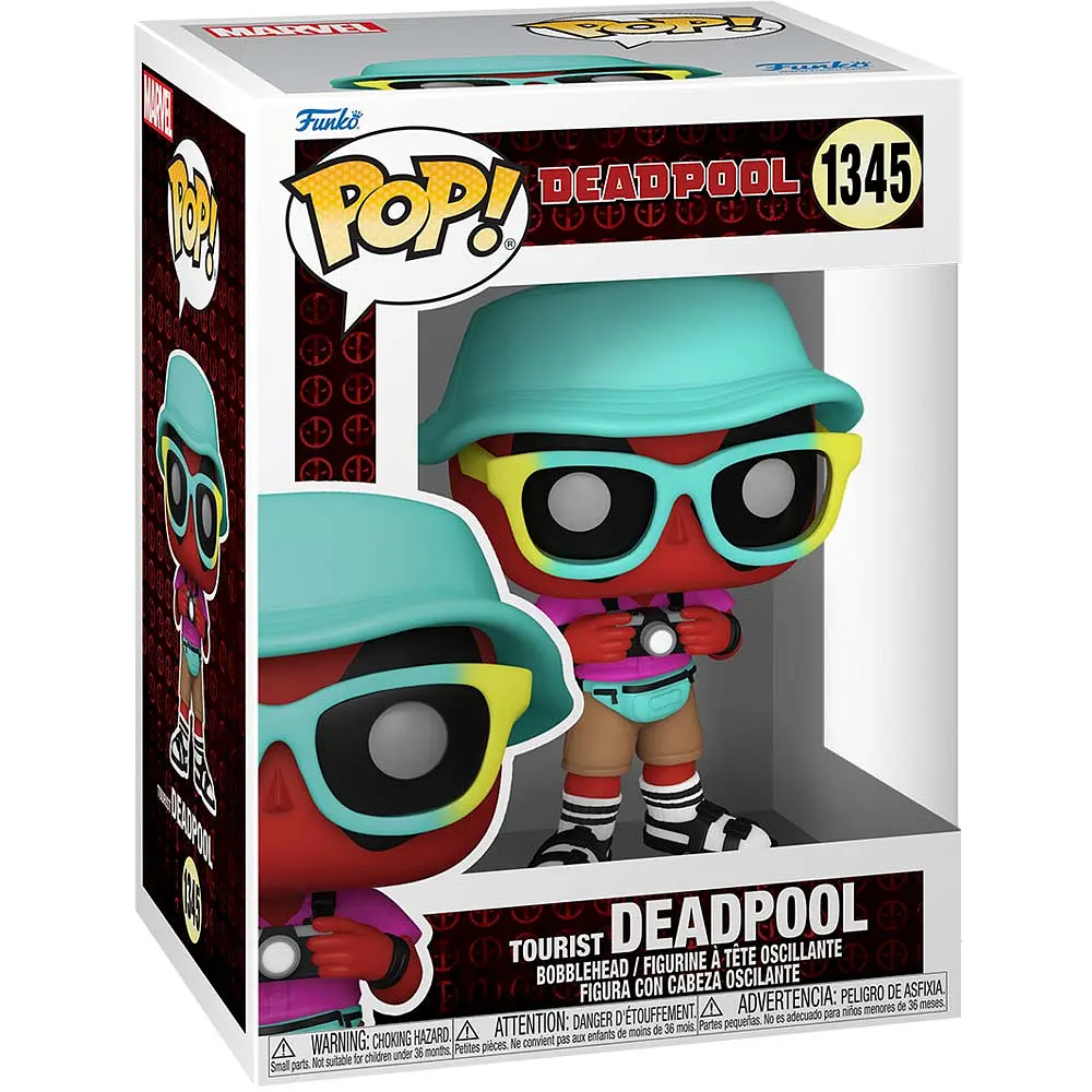 Фігурка Funko Pop Deadpool Tourist Deadpool Дедпул Турист Дедпул 10 см (FP D TD 1345) - фото 3