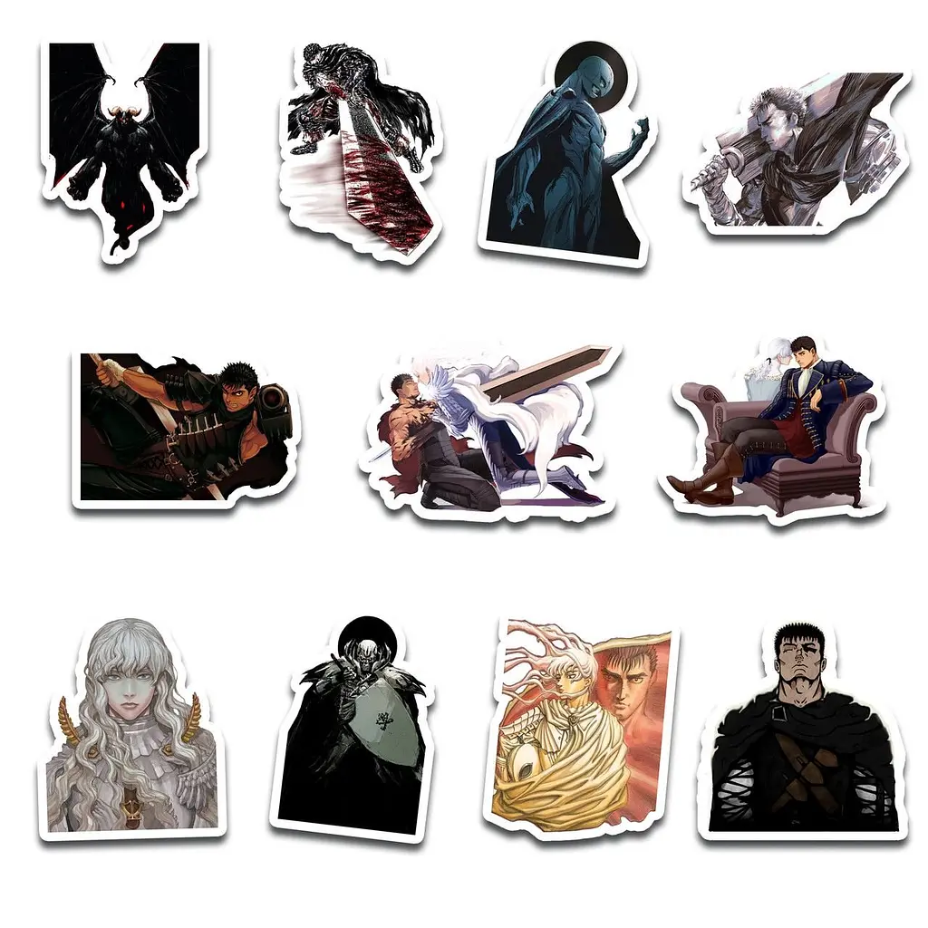 Стикерпак GeekLand Berserk 45 штук (SP B 01) - фото 5