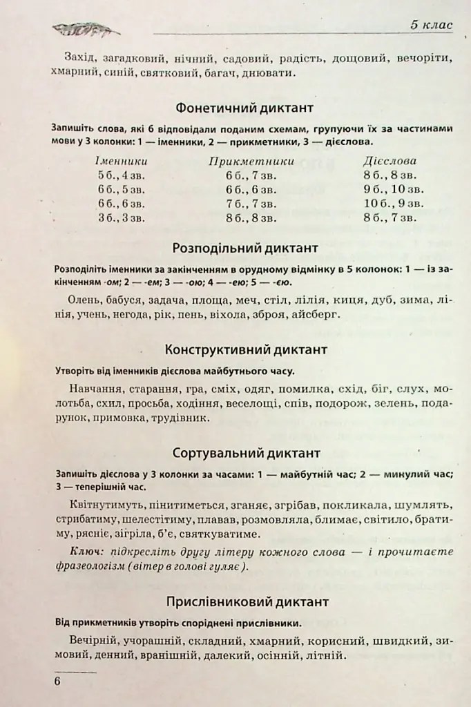 Збірник диктантів. Українська мова. 5-9 класи - - фото 7
