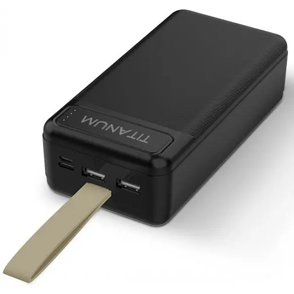 Повербанк Titanum 914 Black 30000 mAh  (TPB-914-B) - фото 4