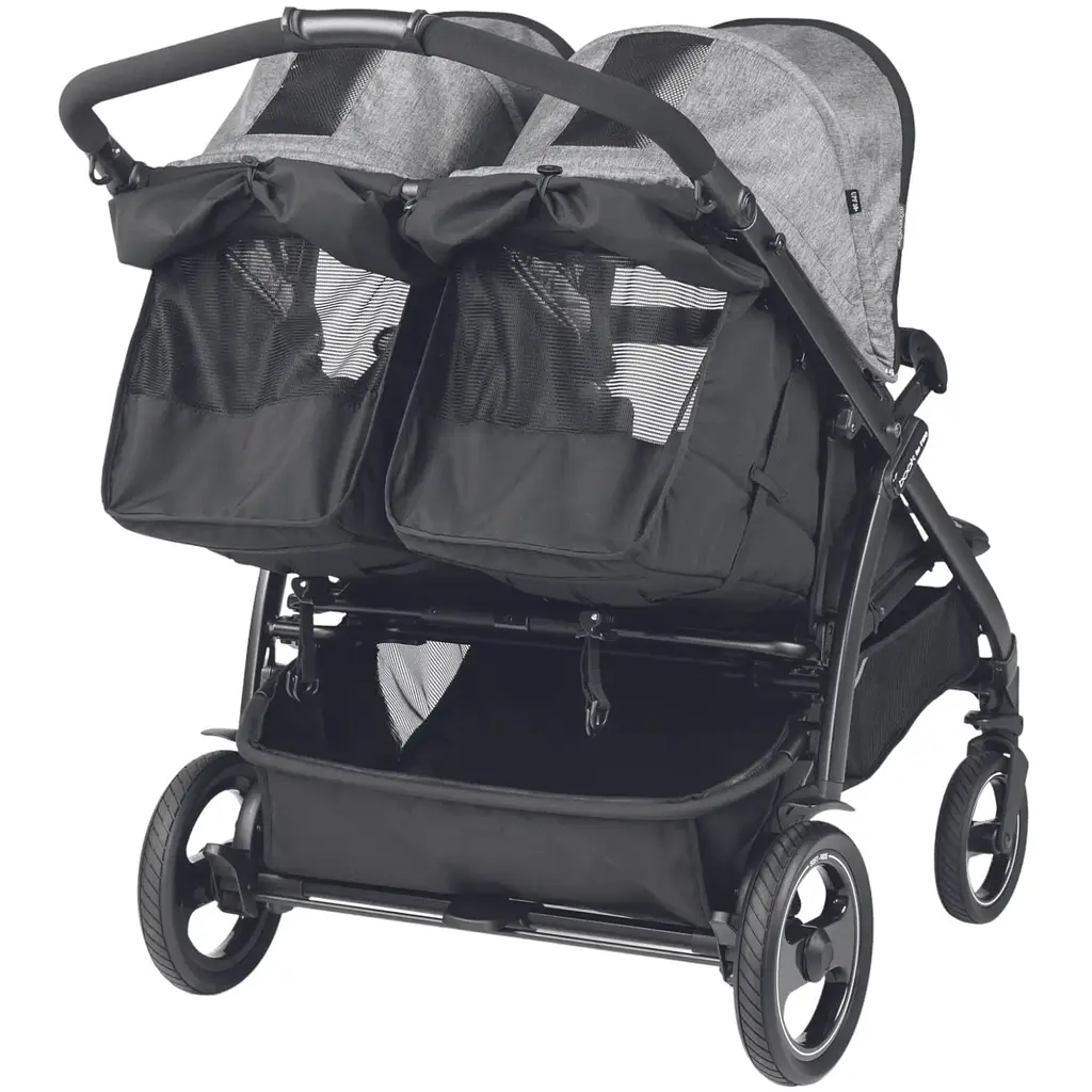 Коляска Peg-Perego Book for Two Quarz сіра (IP05280000GL53) - фото 4