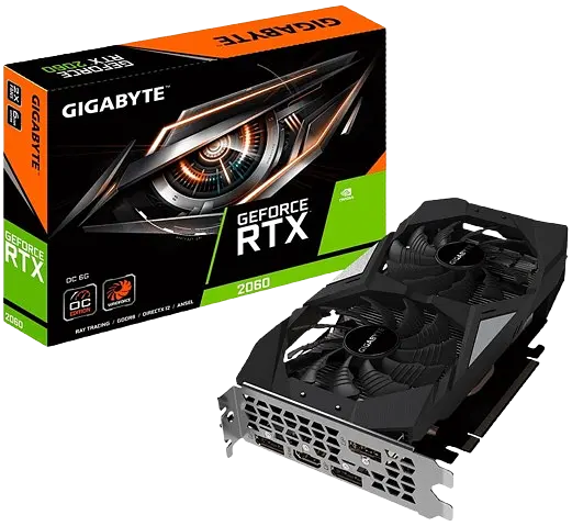 Відеокарта GeForce RTX 2060 6GB Gigabyte OC (GV-N2060OC-6GD) Б/В - фото 2