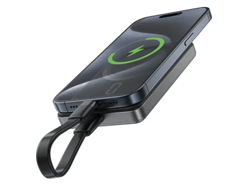 Зовнішній акумулятор (Power Bank) Acefast M12 10000mAh 20W Black - фото 3