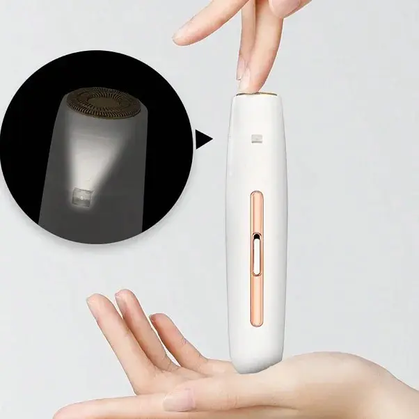 Портативна жіноча електробритва Body Touch Up для видалення волосся на обличчі, тілі та делікатних зонах - фото 4