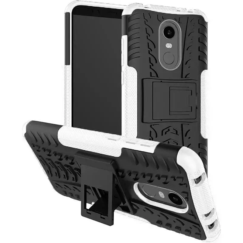 Чохол-накладка Toto 2i n 1 Lkickstand Case Xiaomi Redmi 5 Plus White - фото 7