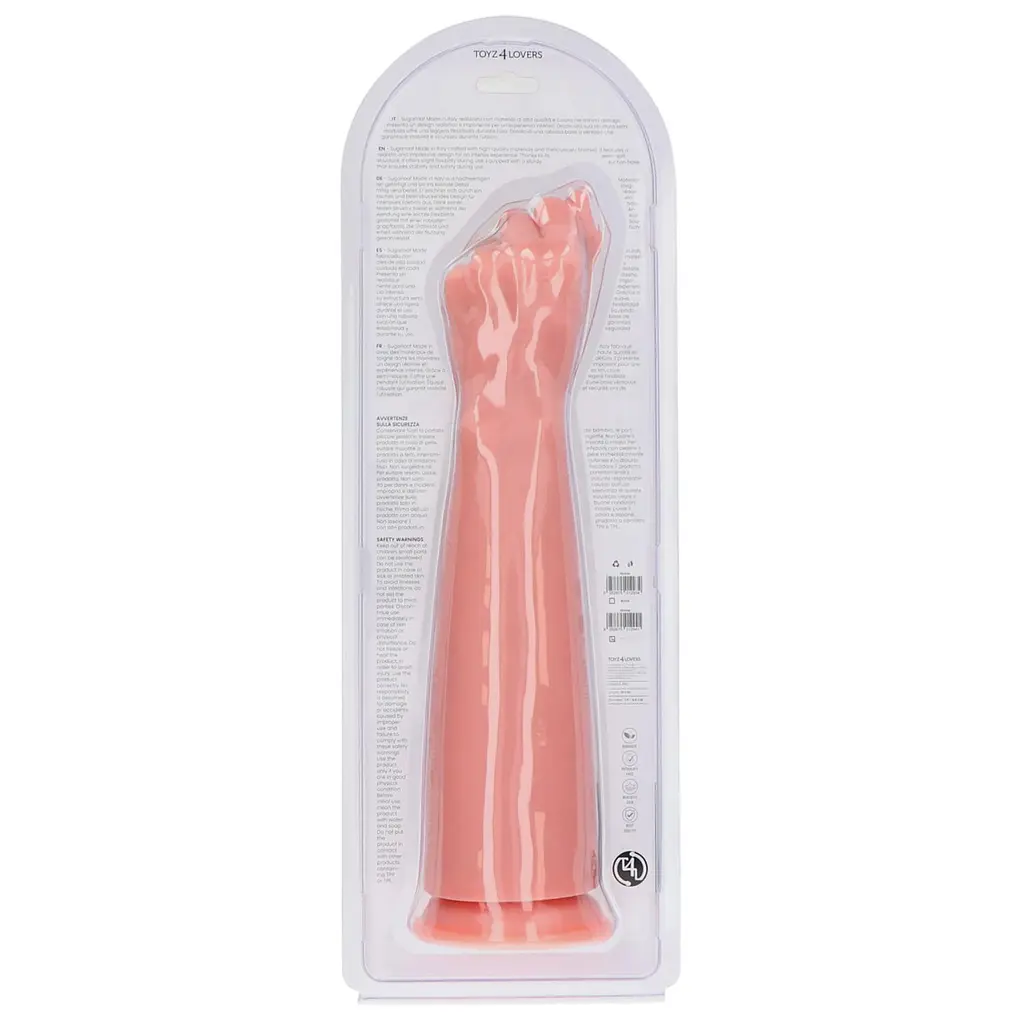 Рука для фістингу Toyz4lovers Pugno Fisting Sugarloaf 38 см (тілесний) - фото 15
