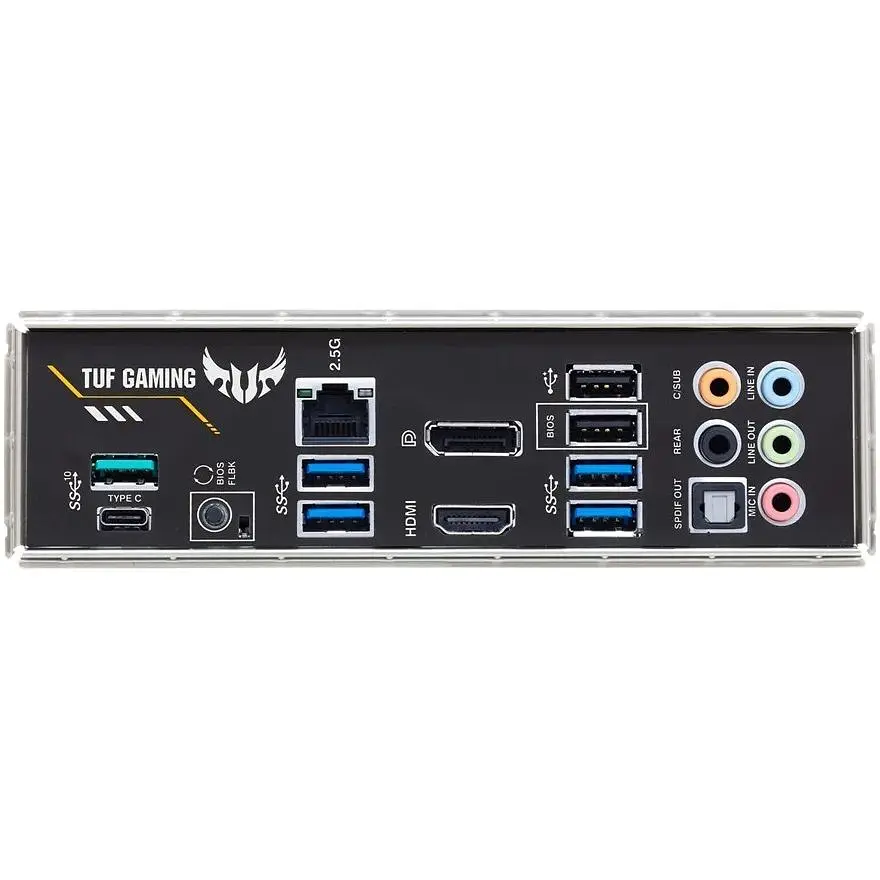 Материнська плата Asus TUF Gaming AM4 (B550) B550-PLUS, B550, 4xDDR4, CrossFire, Int.Video(CPU), 6xSATA3, 2xM.2, 1xPCI-E 16x 4.0, 1xPCI-E 16 3.0, 1xM.2 (Key E), ALC S1200A, RTL8125B, 8xUSB3.2/6xUSB2.0, HDMI/DP, ATX - фото 5